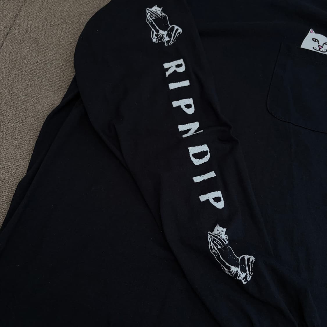 Rip N Dip 립앤딥 캣포켓 롱슬리브리스 L 상품이미지4