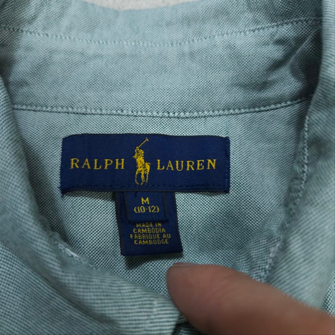 폴로 랄프 로렌 신형 옥스포드 셔츠 M10-12 상품이미지4