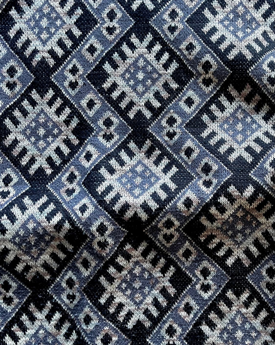 -90s Jpn Antic Pattern Old Knit Sweater 상품이미지5