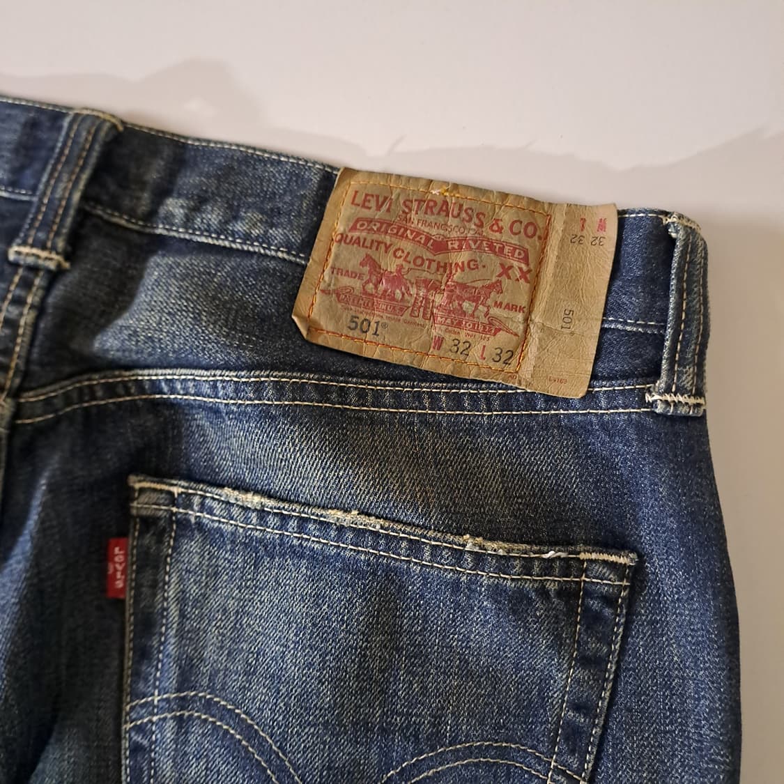 (택포) 리바이스 501 XX 기무라타쿠야 32x32 B258 상품이미지7