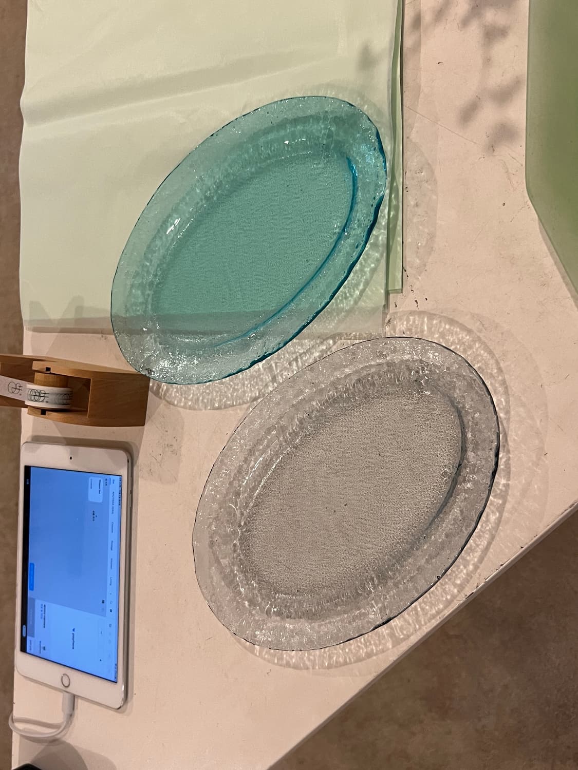 Minami ikeya 미나미 이케야 유리 플레이트 일본 공예품 상품이미지3