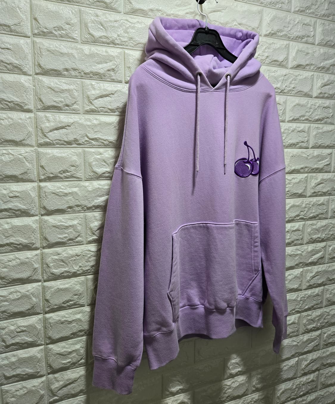 키르시 오버핏 기모 후드티 1 상품이미지2