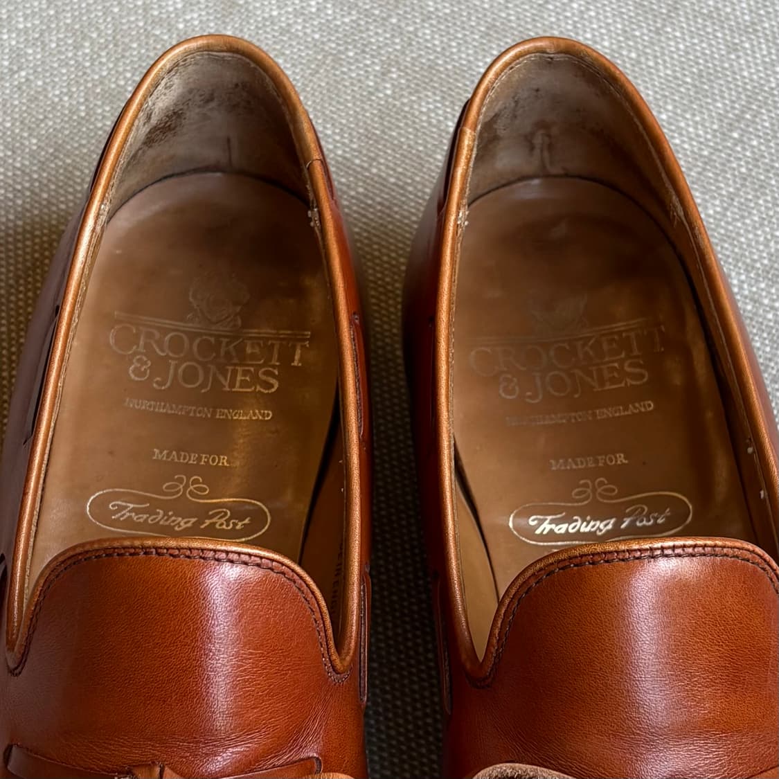 [UK6.5E] CROCKETT&JONES WENDOVER 탠브라운 로퍼 상품이미지9