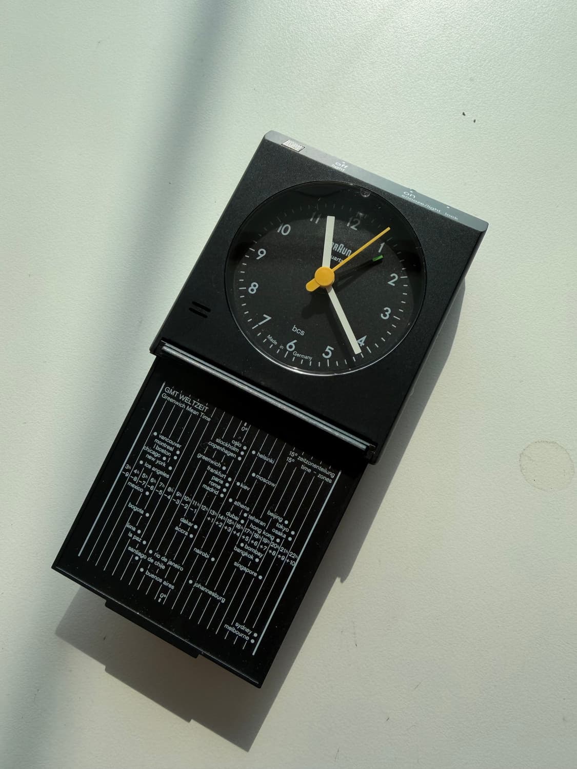 빈티지 브라운 시계 상품이미지3