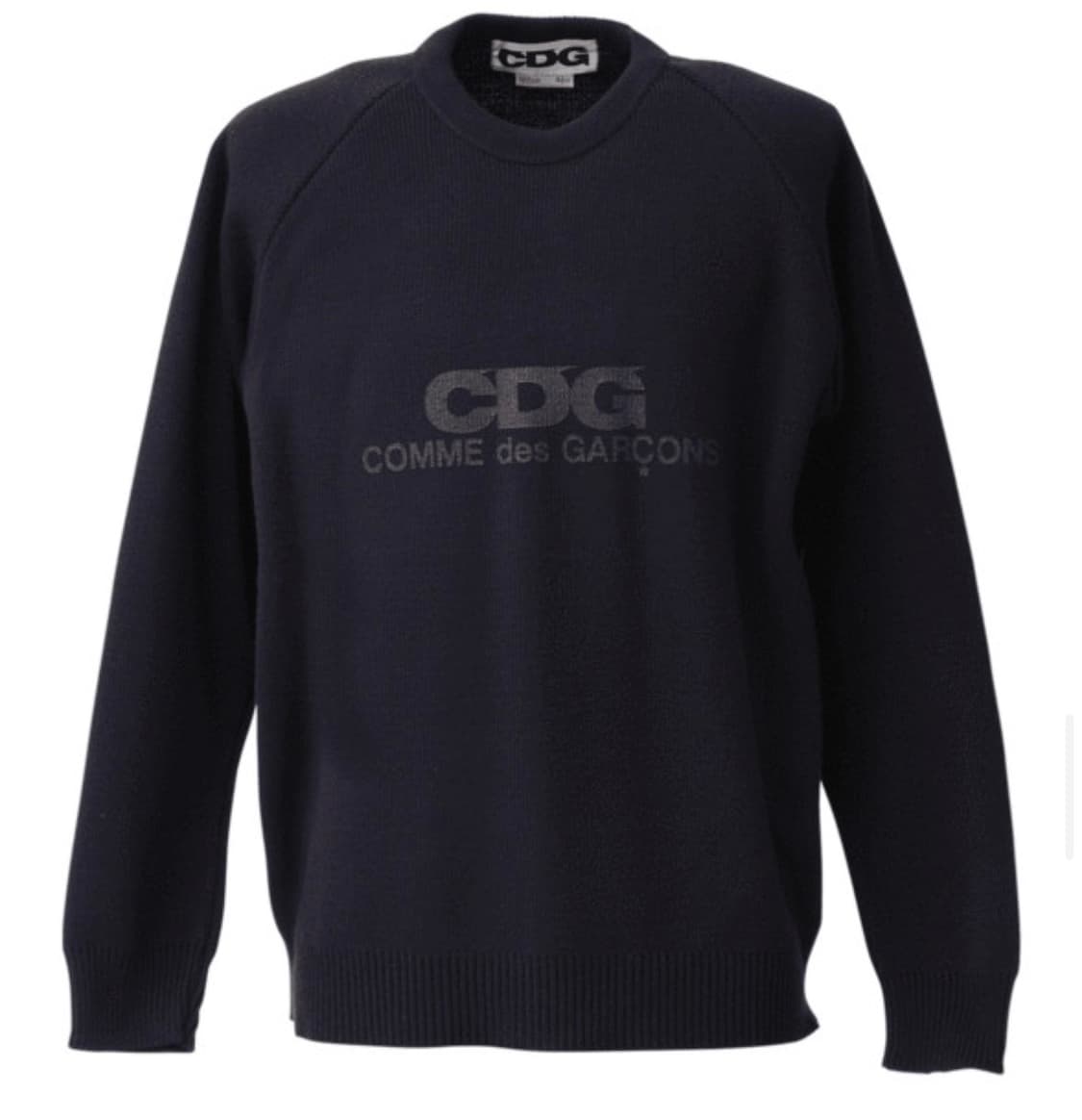 꼼데가르송 CDG 니트 네이비 상품이미지1