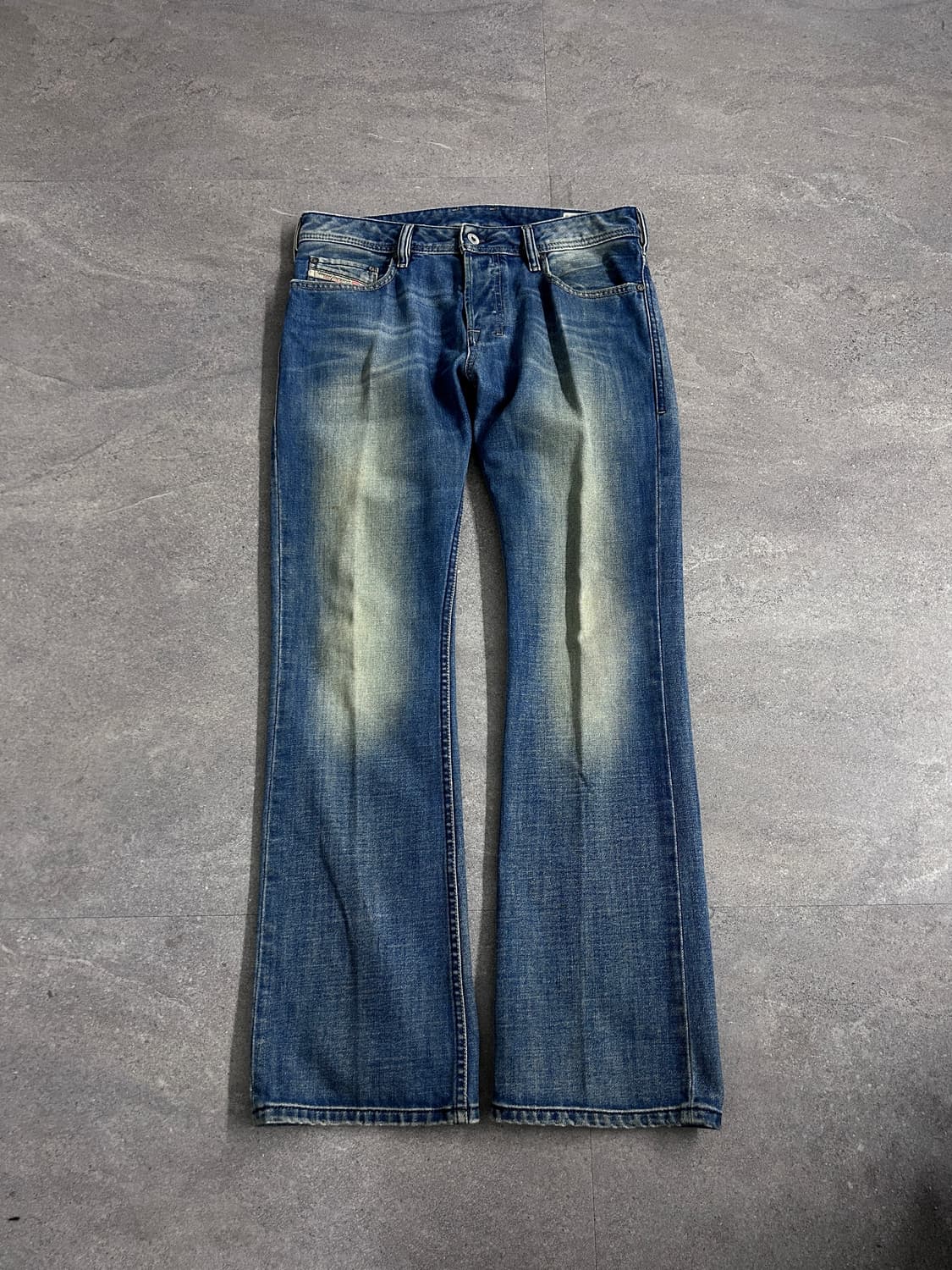 디젤 자티니 미드 워싱 데님 팬츠 상품이미지3