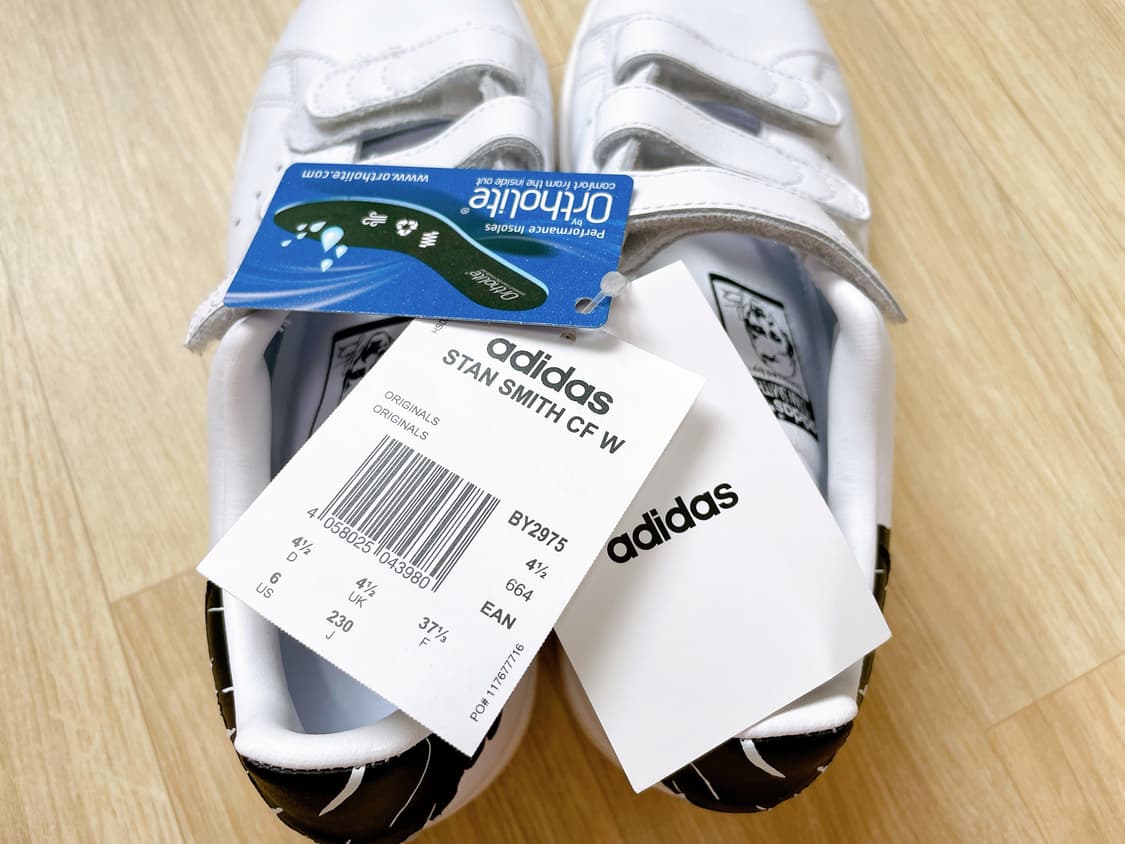 [새상품] Adidas 아디다스 스탠스미스 검흰 벨크로 스니커즈 상품이미지8