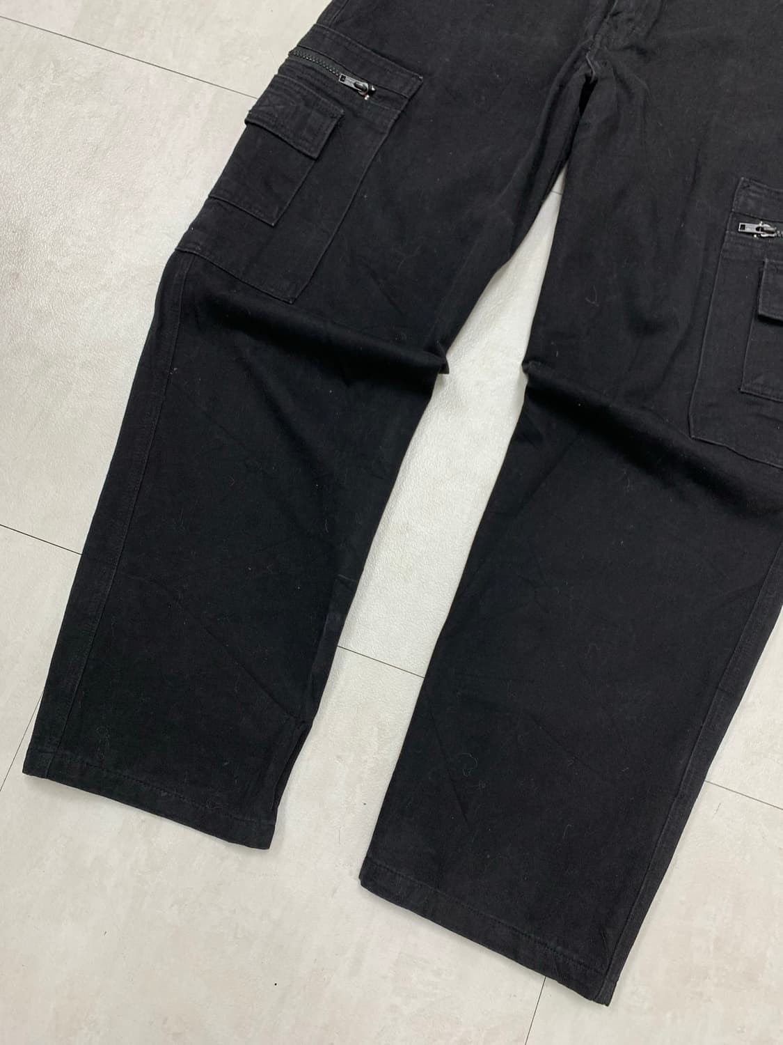 international silver wagner 블랙 카고 팬츠#438 상품이미지3