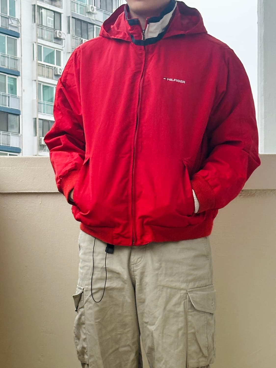 타미힐피거 올드스쿨 바람막이 M 상품이미지2