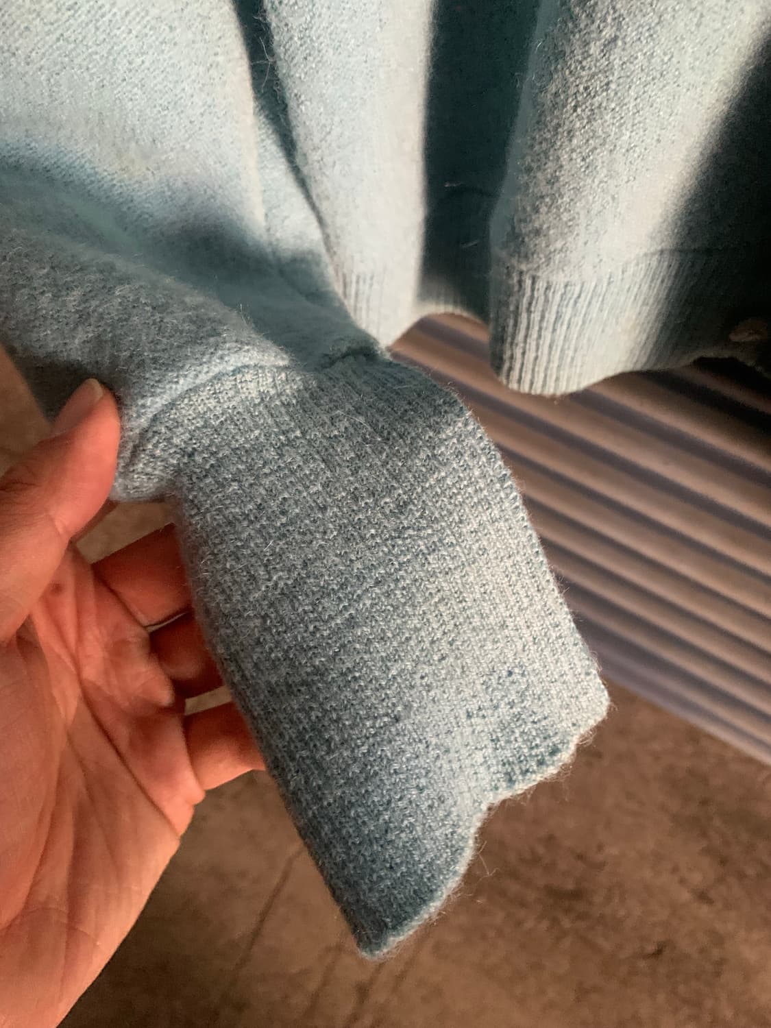 60-70s 로버트 브루스 by 아놀드 파머 알파카/울 카디건 상품이미지5