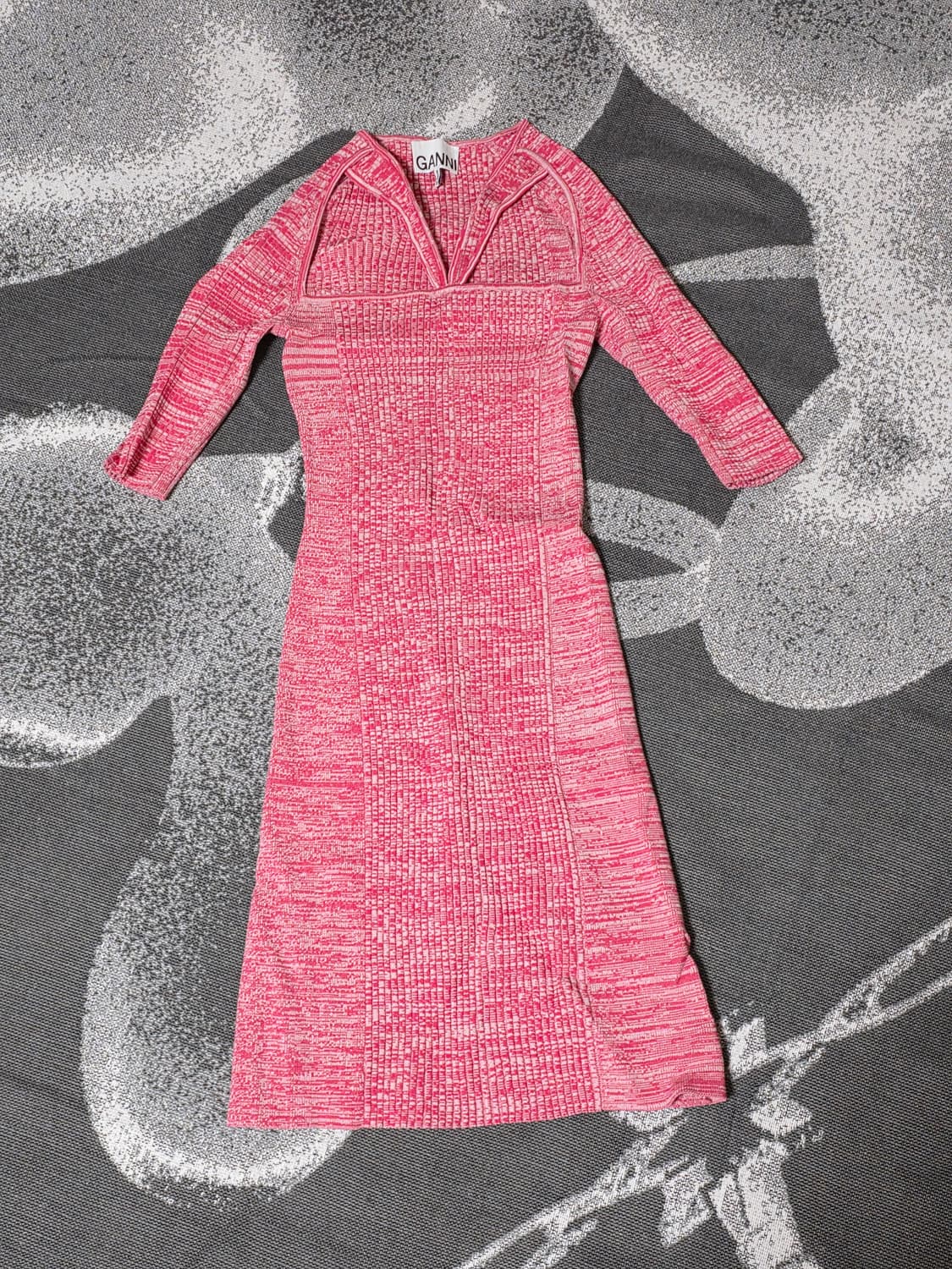 GANNI 가니 컷아웃 니트 원피스 상품이미지3