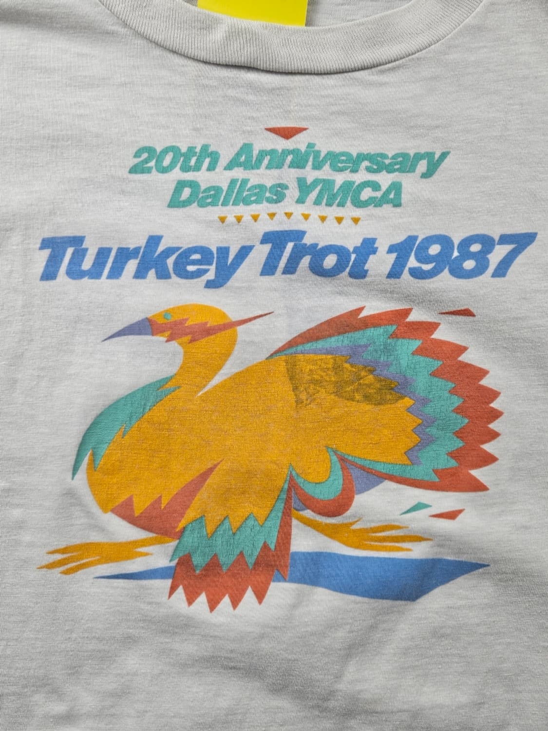 1987 터키 트롯 20주년 싱글스티치 롱슬리브 (L추정) / 11139 상품이미지7