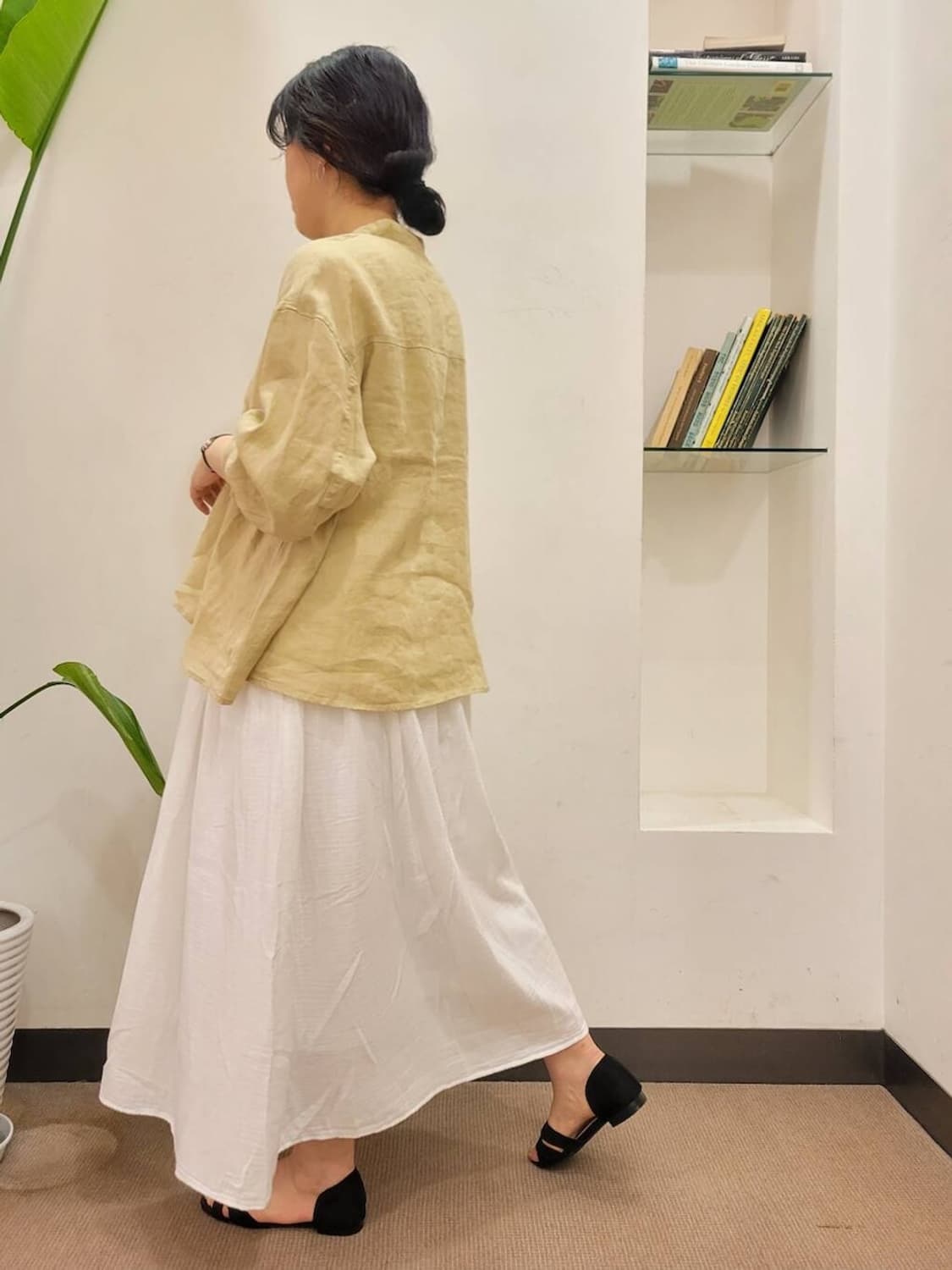 어반리서치 화이트 스커트 상품이미지2