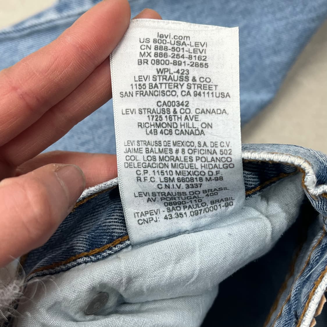 리바이스 517 데님팬츠 s09217 상품이미지8