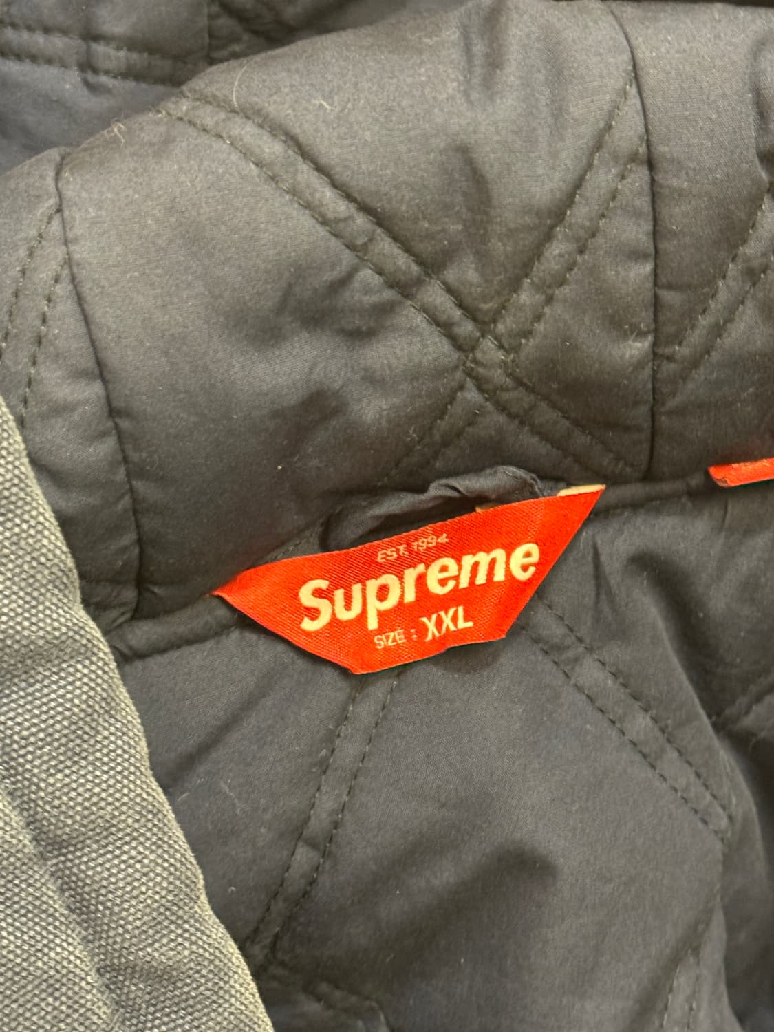 [XXL] 슈프림 리플렉티브 후드 워크자켓 네이비 상품이미지6