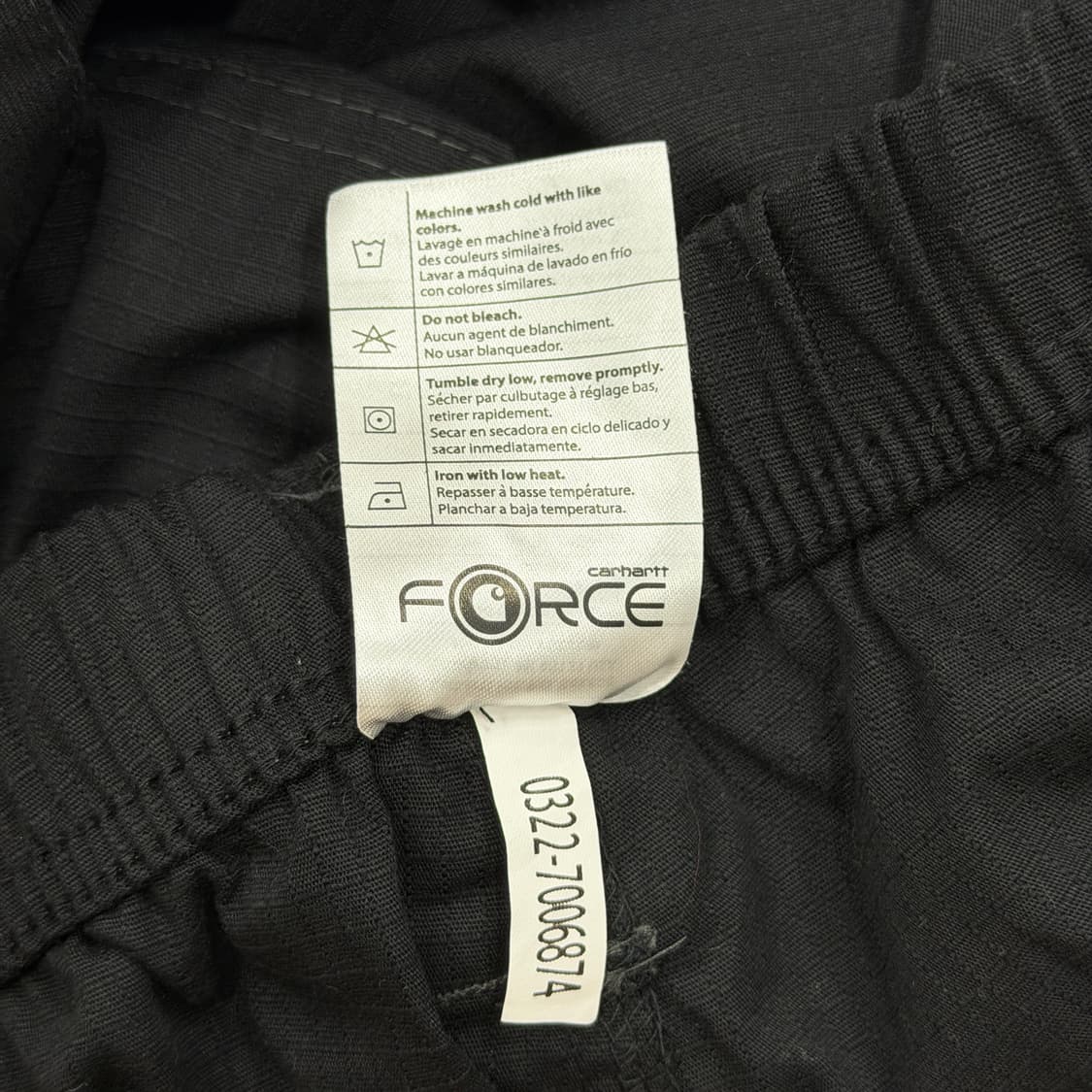 칼하트 빈티지 유틸리티 카고 포켓 팬츠 바지 블랙 XL 상품이미지4