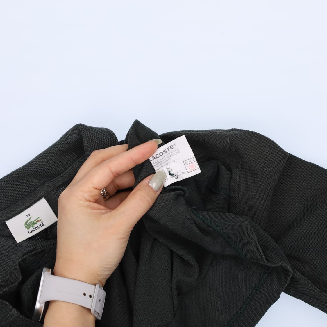 [90] 라코스테 여성 긴팔 폴로셔츠 카라티 0114J 상품이미지5