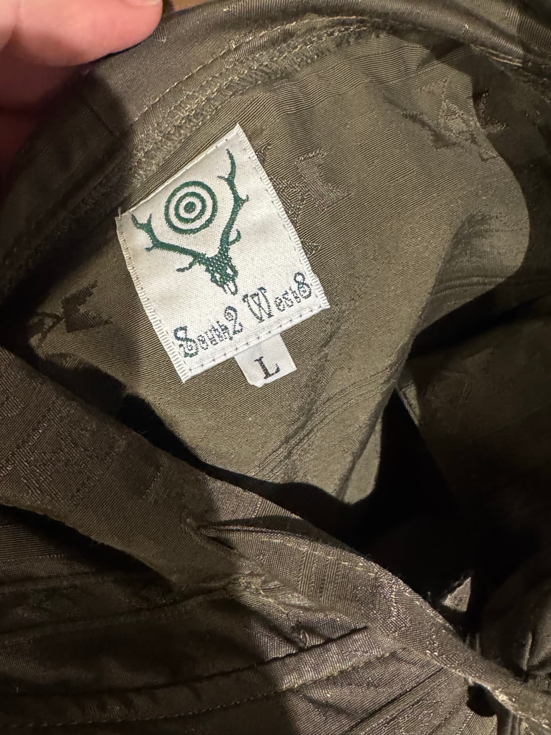 남이서팔 south2west8 새틴 멕시칸 후드 자켓 L사이즈 상품이미지5