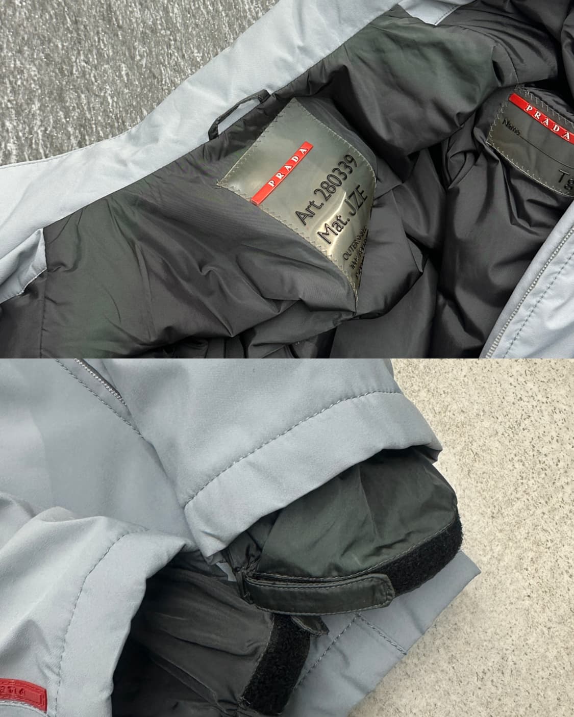 프라다 스포츠 00s 고어텍스 자켓 상품이미지9