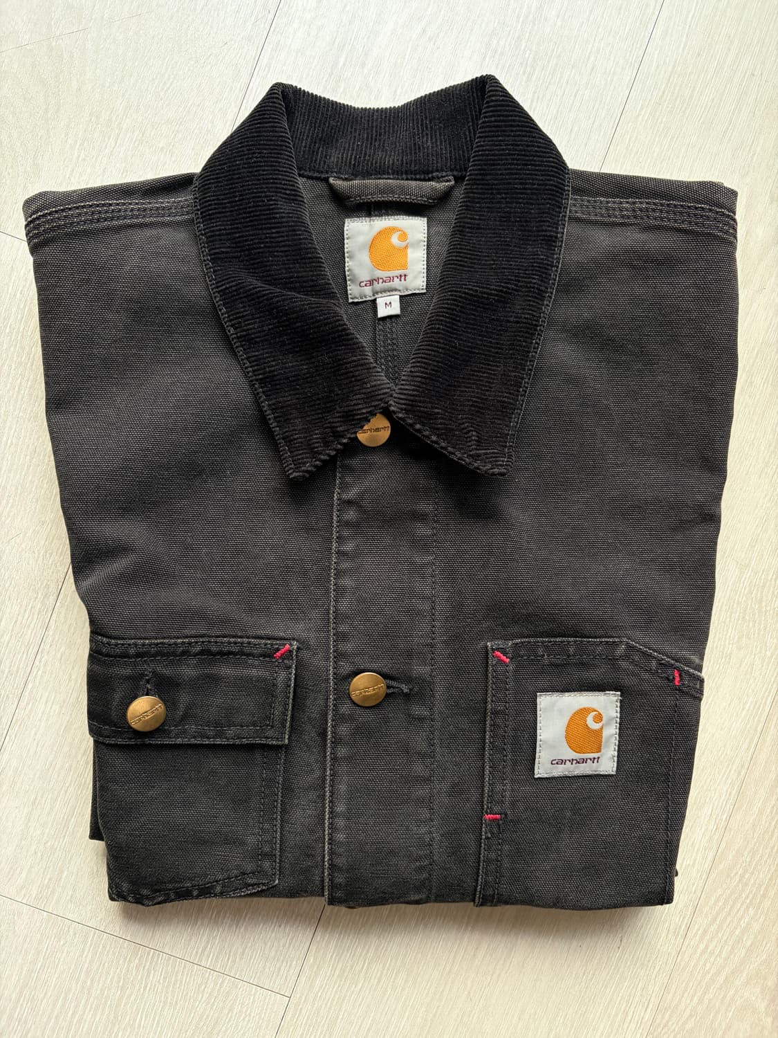 칼하트 블랙 워크자켓 M 상품이미지1