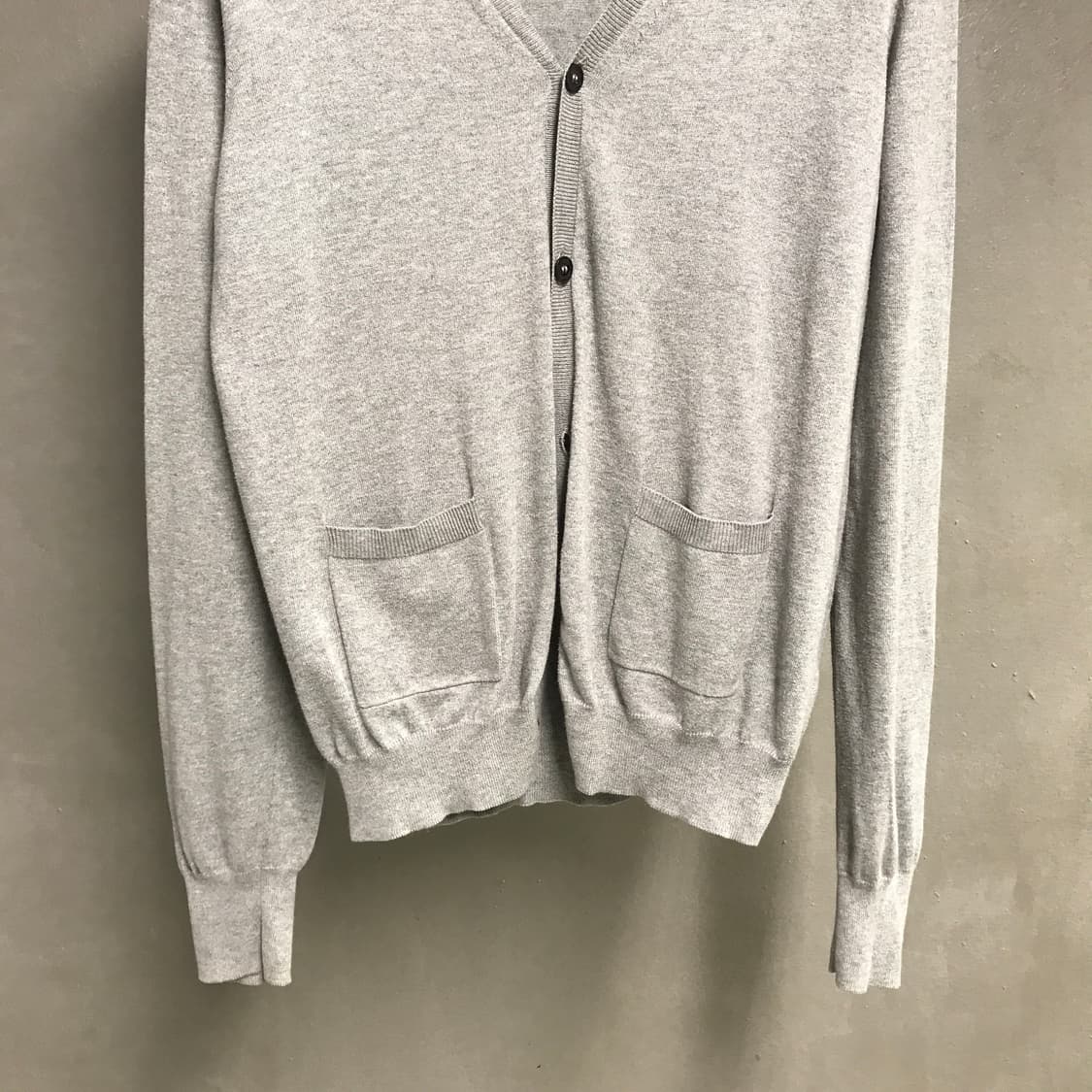 버버리 브릿 가디건 그레이 L 상품이미지3