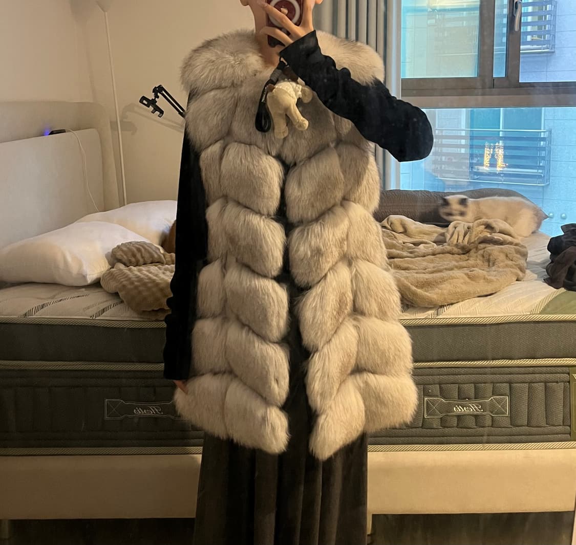 사가폭스 실버화이트 로얄등급 7단 최상급 상품이미지5