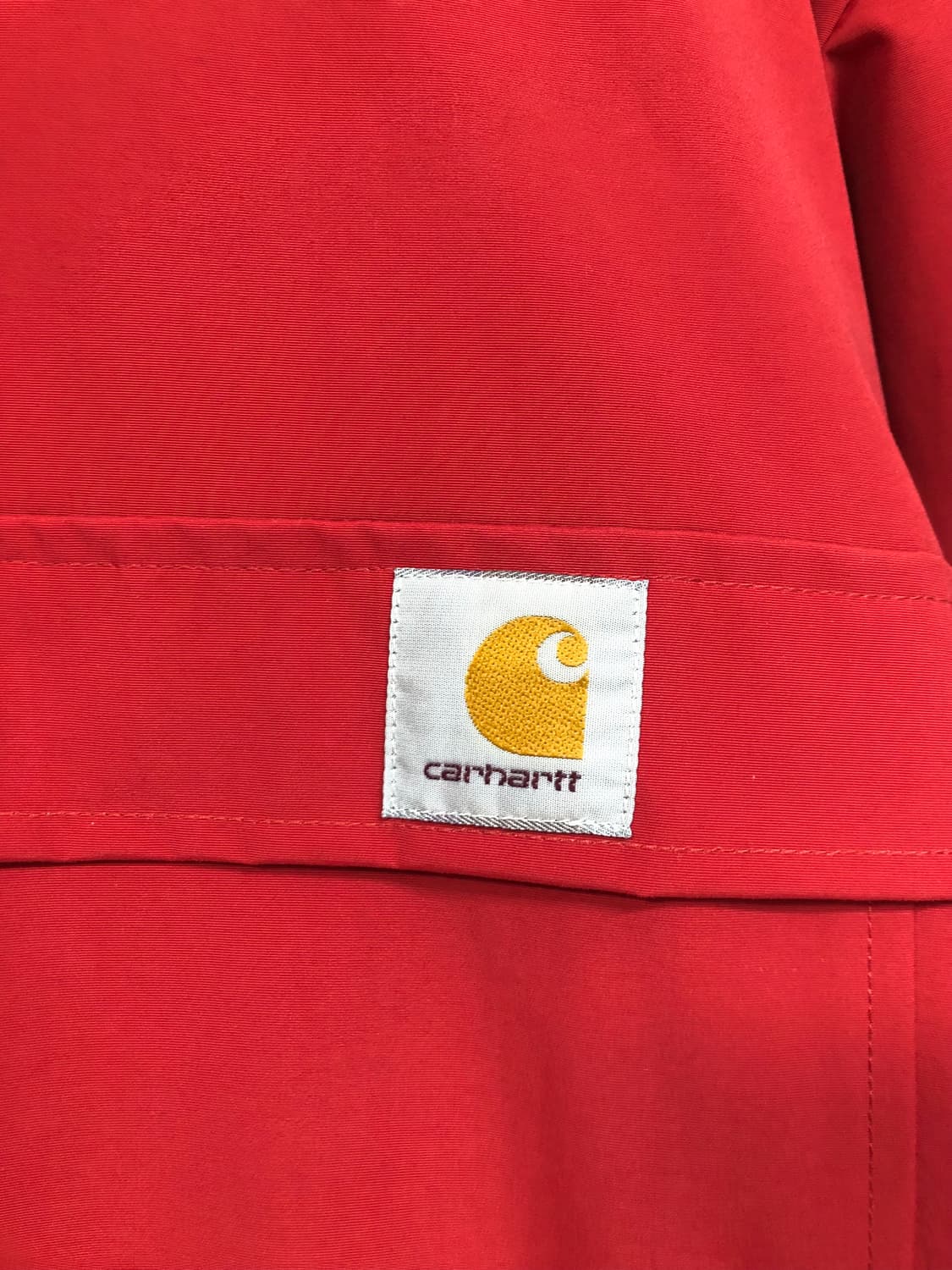 칼하트 wip 기모 풀오버 아노락 바람막이 XL _ 레드 상품이미지3