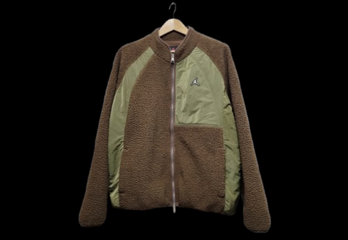 남성 2024 신형 나이키 조던 셰르파 뽀글이 후리스 플리스 점퍼 자켓 상품이미지1