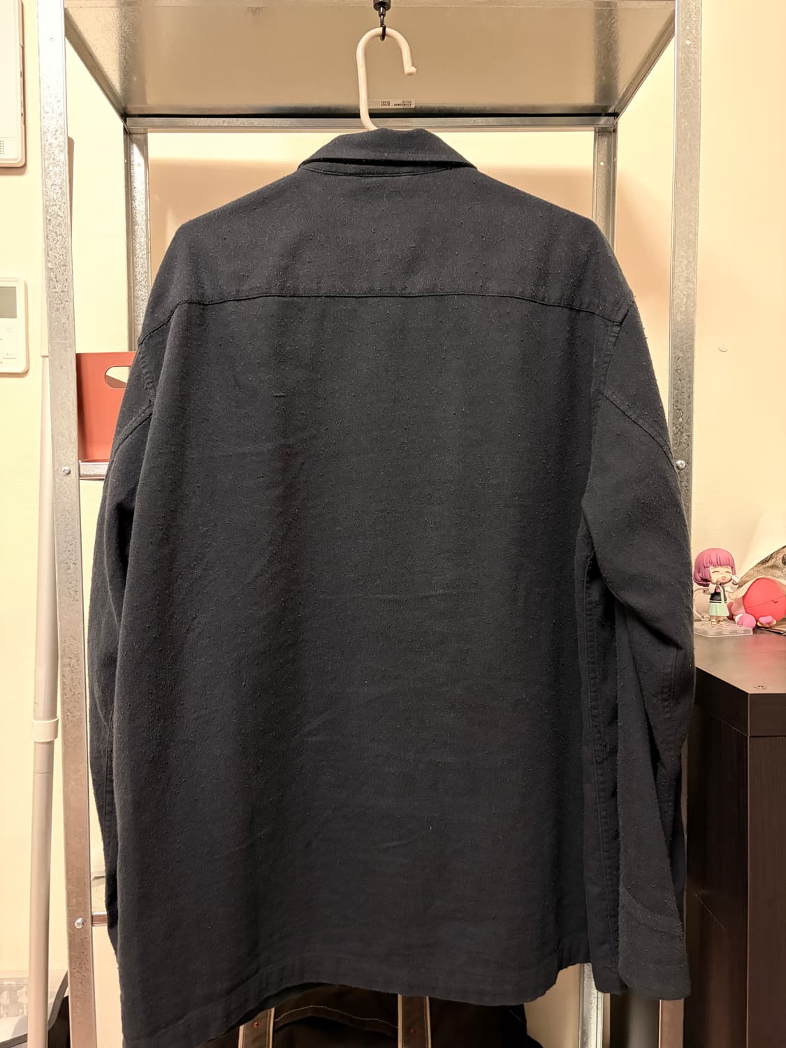 [L] SILK NEP Work Jacket Deep Navy 상품이미지4
