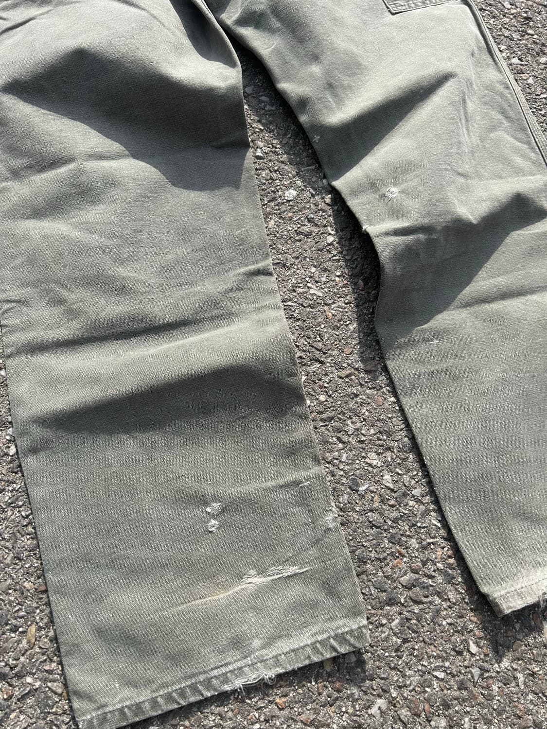 90’s 칼하트 B11 싱글니 모스그린 36in 상품이미지5