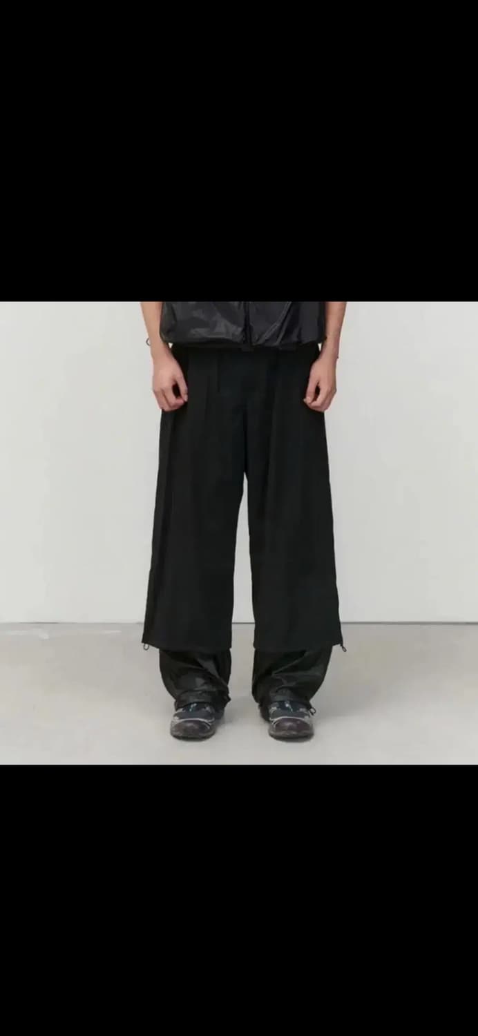 아모멘토 레이어드 팬츠 블랙 M 상품이미지1