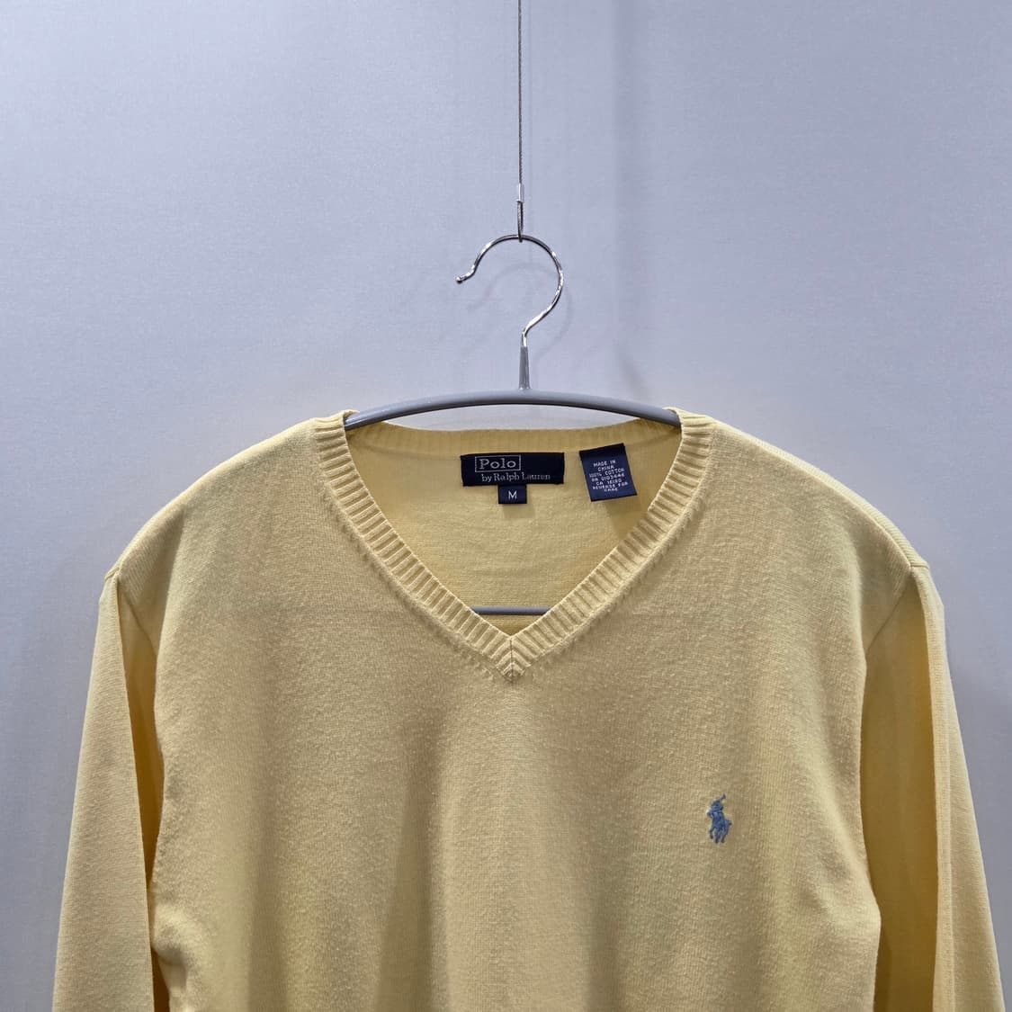 00s 폴로랄프로렌 두산 우먼 코튼 브이넥 니트 M 상품이미지2