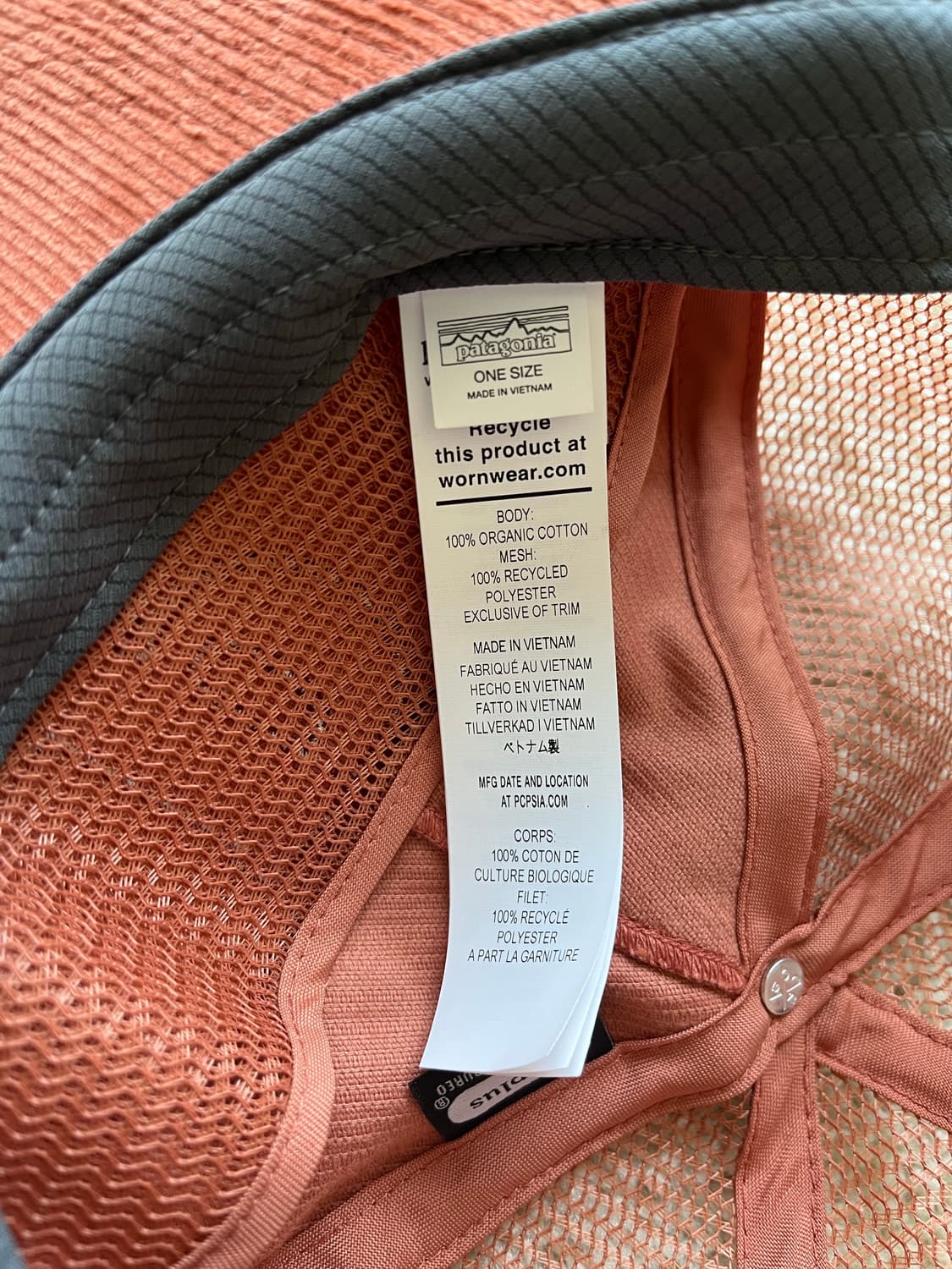 파타고니아 Fly Catcher Hat (Sienna Clay) 상품이미지10