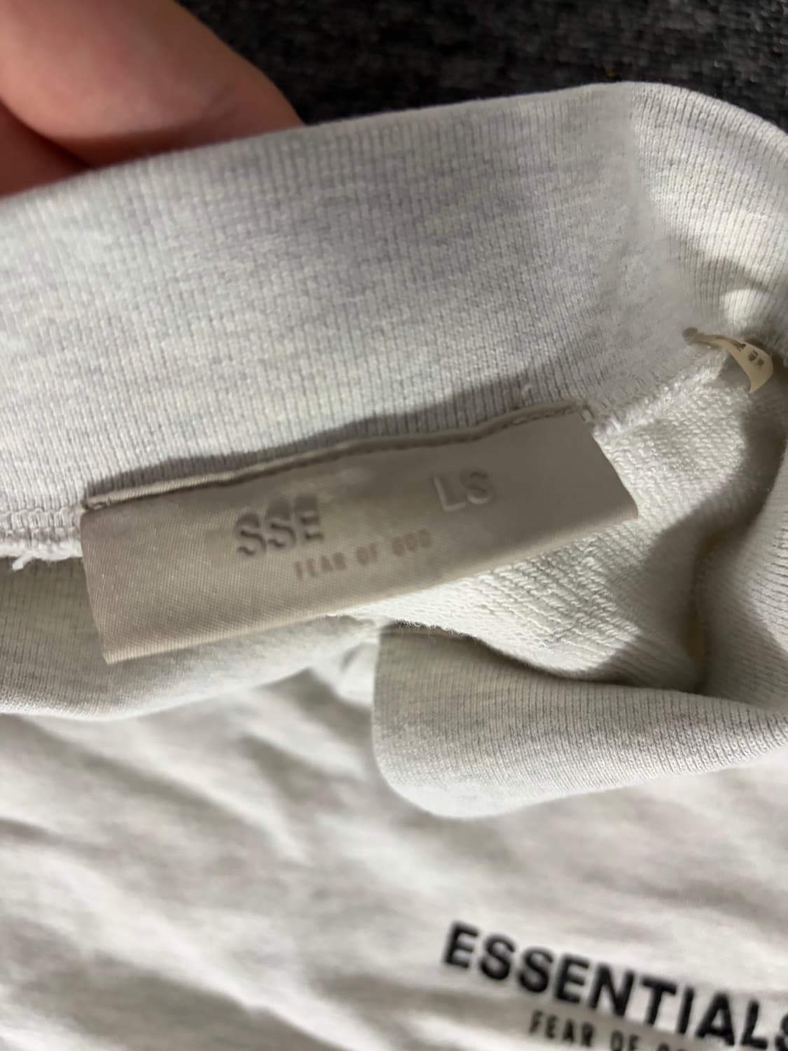 피어오브갓 에센셜 카라티셔츠 XL 상품이미지5