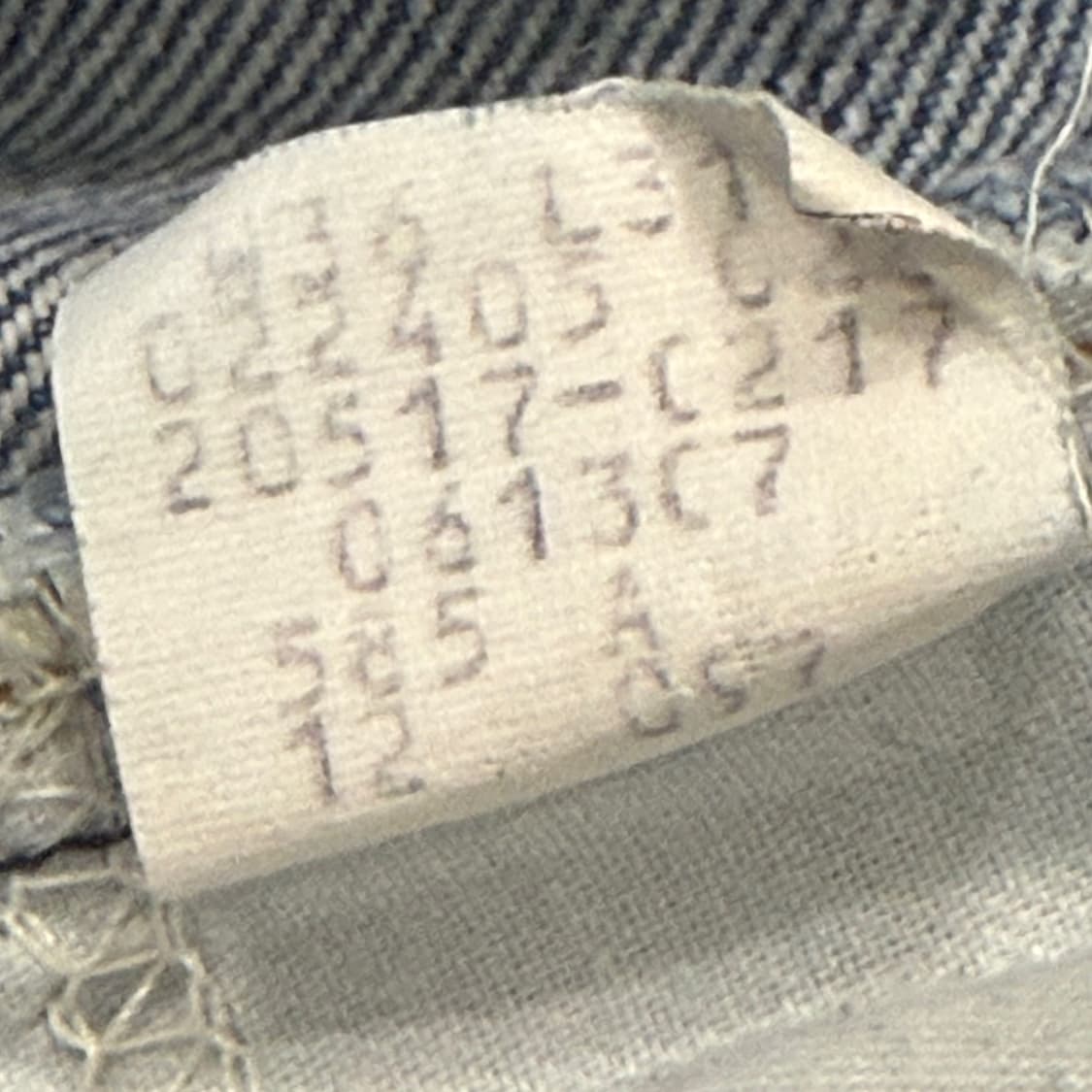 리바이스 20517 0217 80s USA 오렌지탭 빈티지 구제 부츠컷 상품이미지7