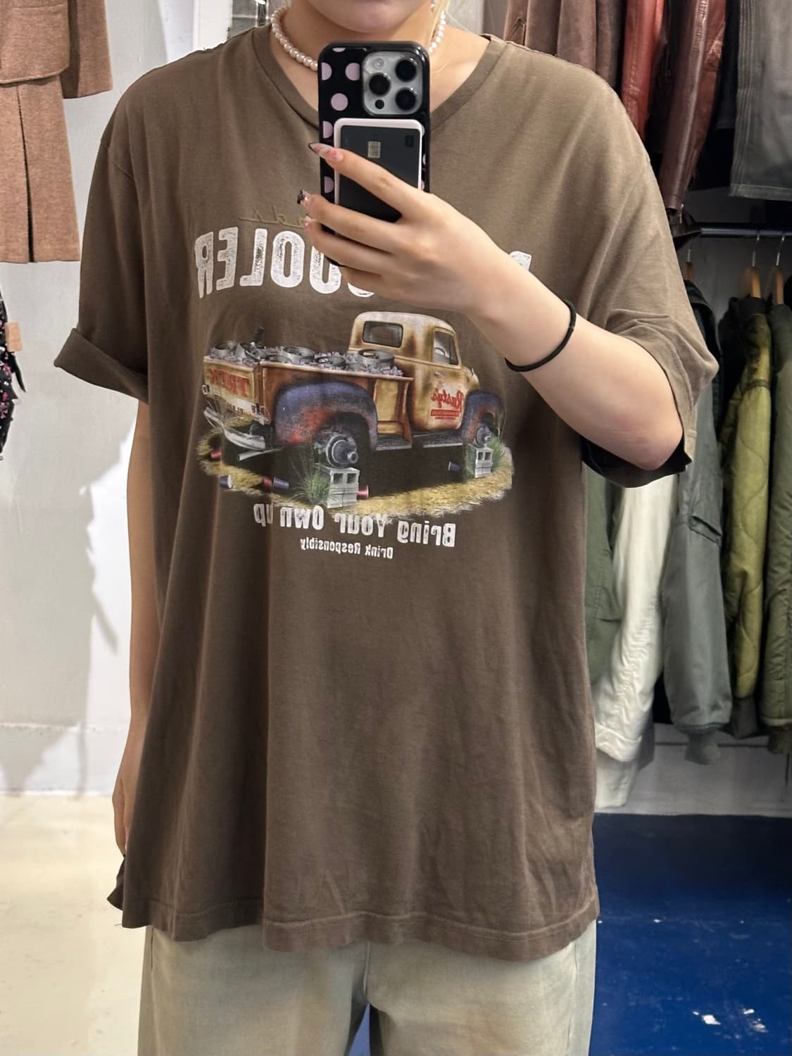George truck beer 반팔티 상품이미지1