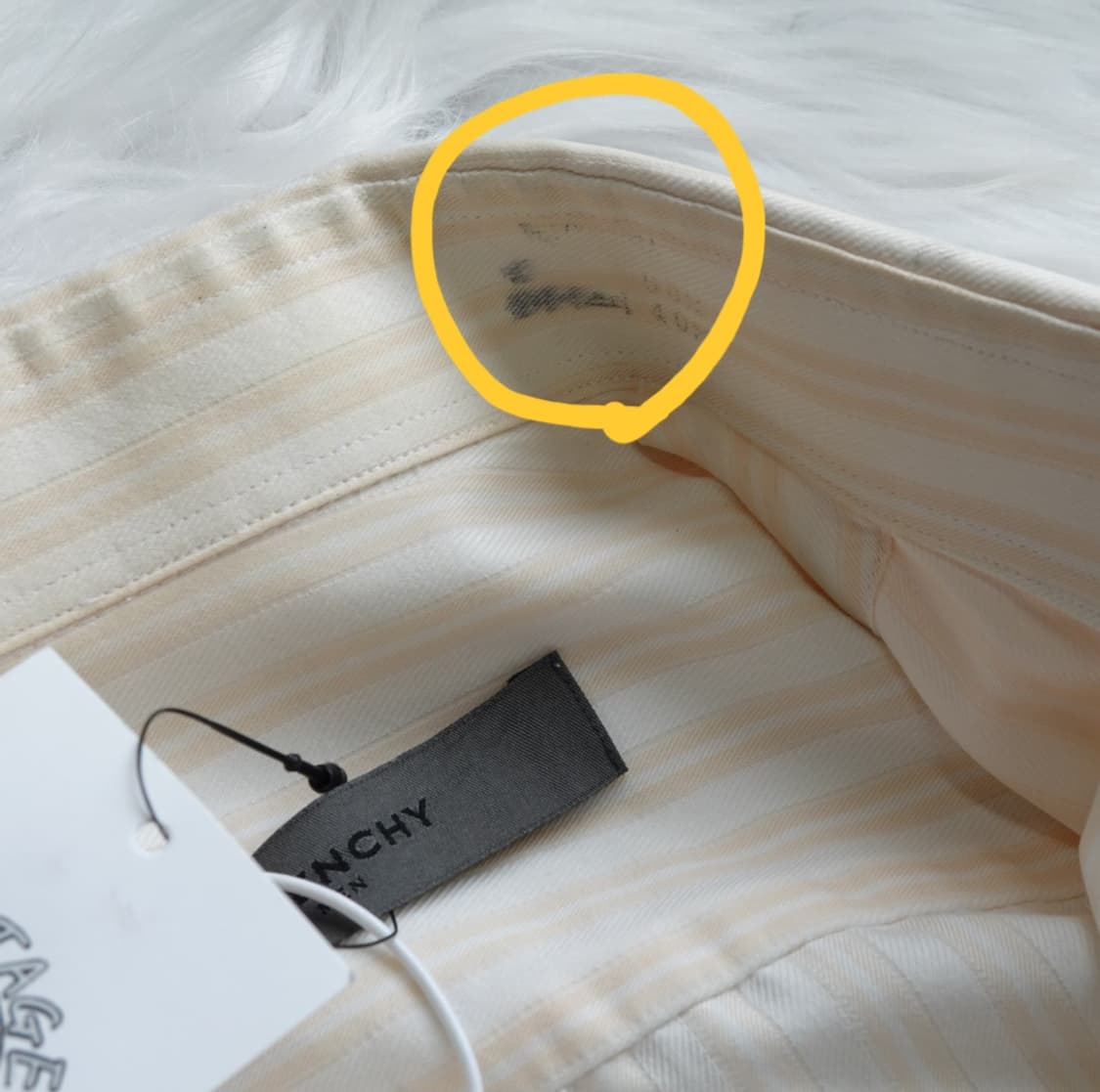 지방시 GIVENCHY 스트라이프 셔츠 1893 상품이미지9