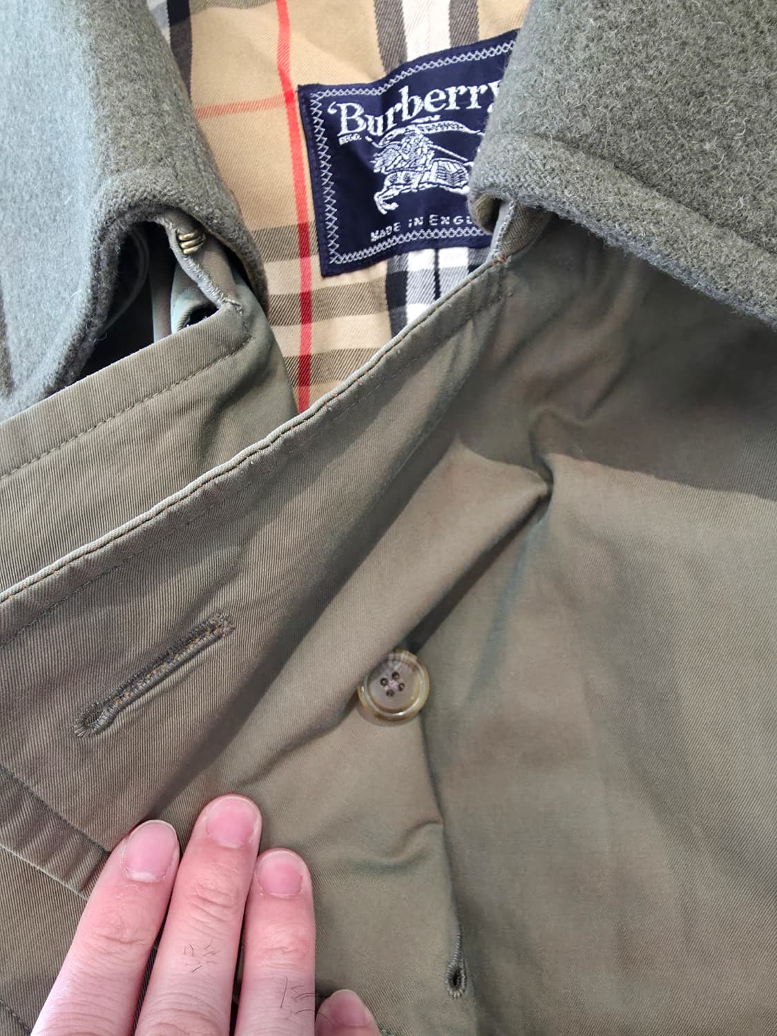 버버리 원패널 이리데슨트 트렌치21 상품이미지7