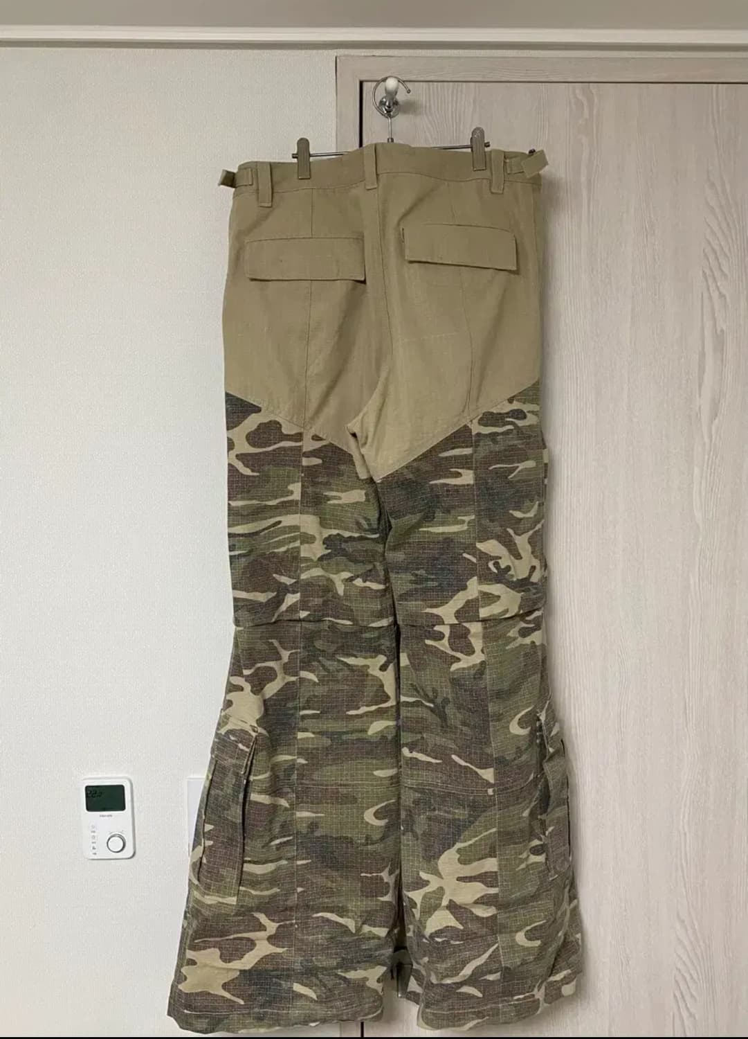 Qap Two-Tiered Cargo Pants-Half 카모팬츠 상품이미지3