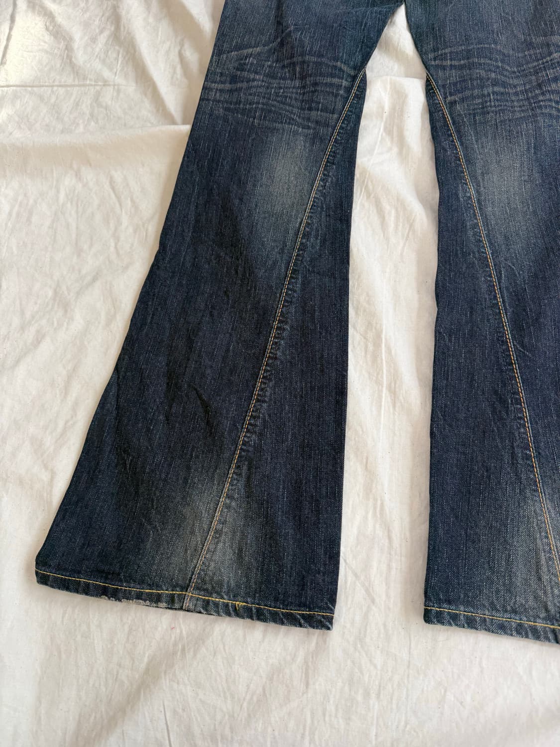 에드윈 로우라이즈 부츠컷 데님팬츠 상품이미지6