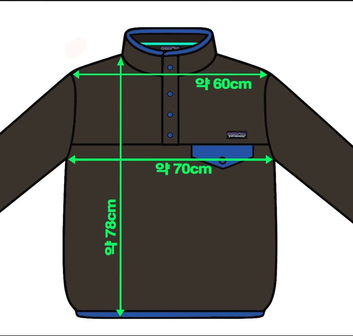 파타고니아 헤비웨이트 신칠라 풀오버 다크브라운  XL 상품이미지8