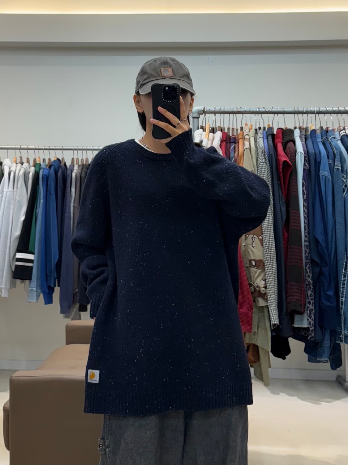 칼하트 wip 앤글리스틱 니트 상품이미지5