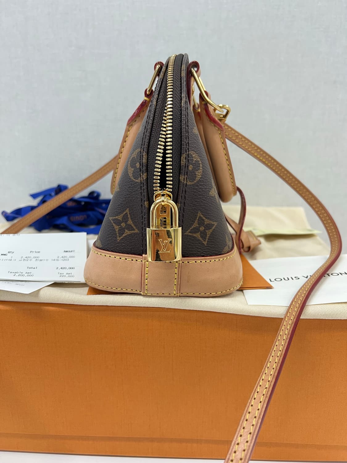 루이비통 알마 bb(23년구매) 상품이미지4