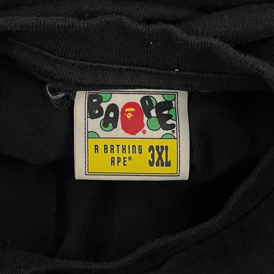 베이프 블랙 반팔티셔츠 상품이미지4