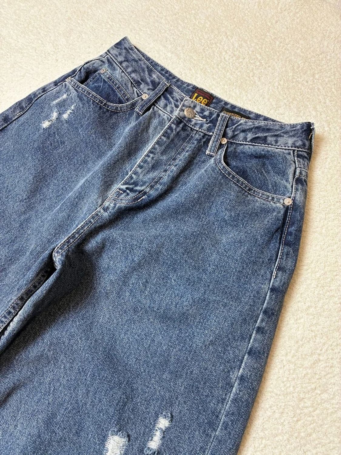 Lee 리 23FW 세미 와이드 데님 팬츠 PN6414 상품이미지2