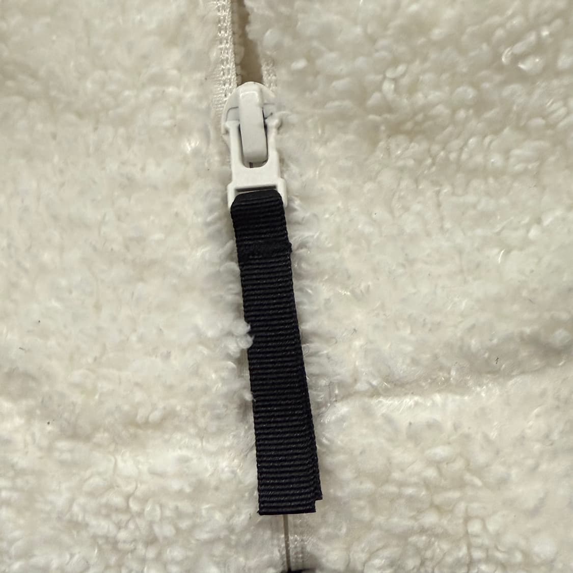 아디다스 화이트 후리스 집업 상품이미지5