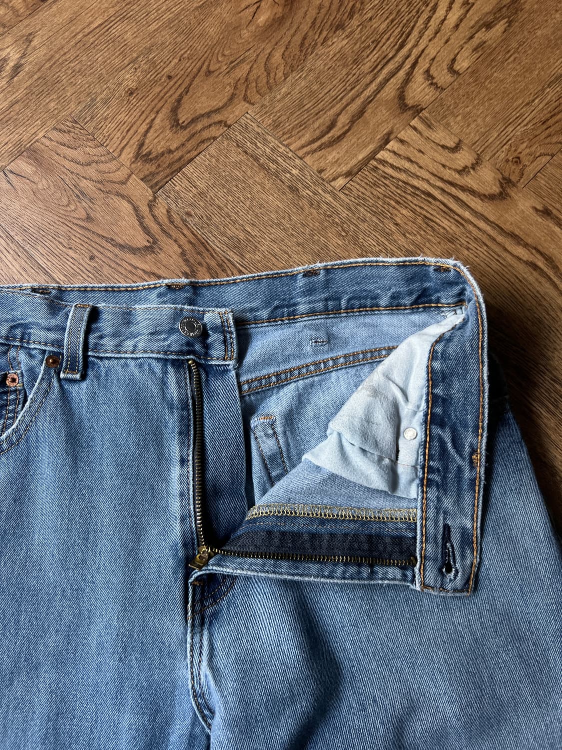 [33]리바이스 517 미디엄블루 플레어진 F5 상품이미지3