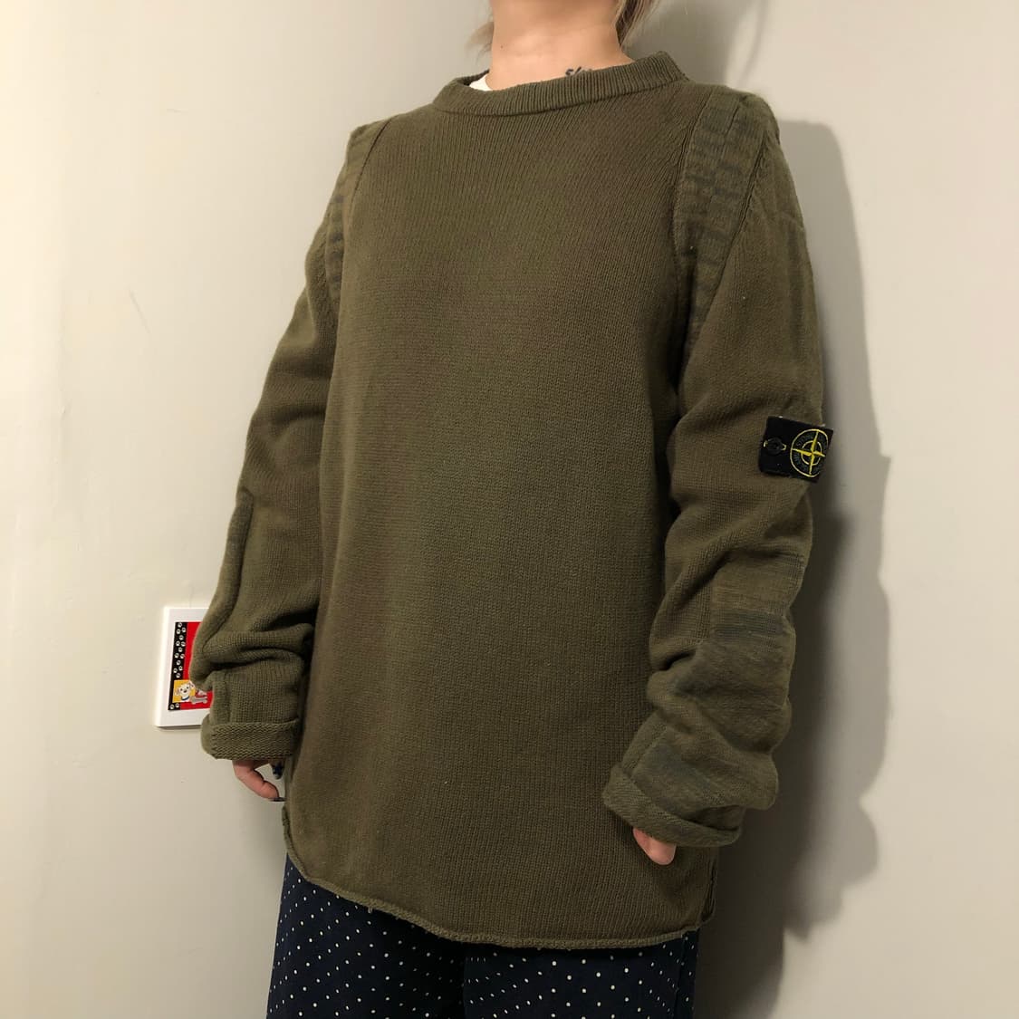 스톤아일랜드 90‘s 국내 매장판 니트  상품이미지5