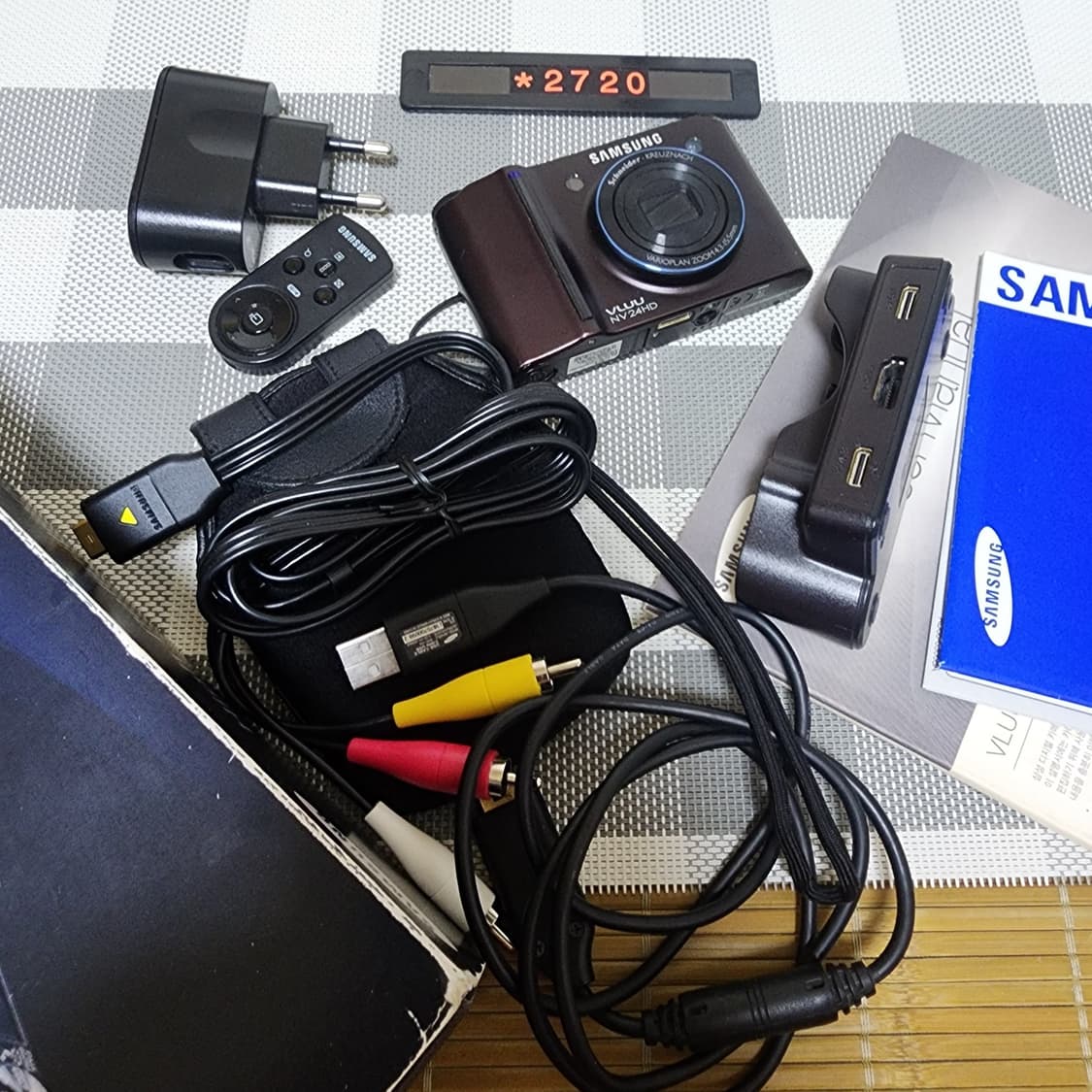 삼성 블루 NV 24 HD 디지털카메라 박스품 상품이미지7