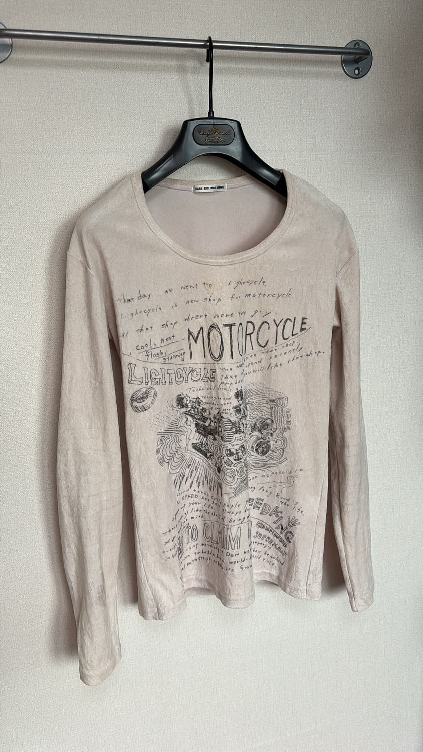 Motorcycle Sketch Longsleeve 상품이미지6